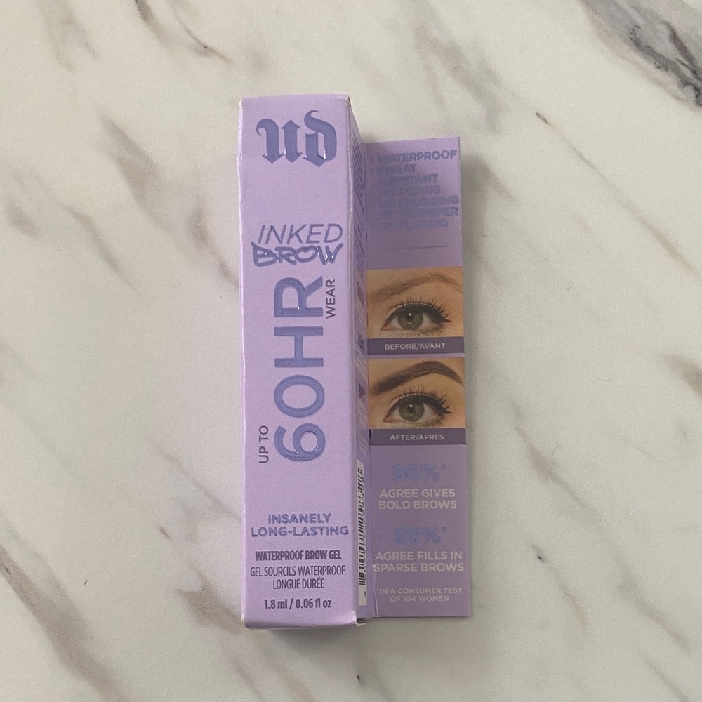 BRAND NEW- FULL SIZE Urban Decay Inked Brow Gel Stain - Taupe Trap